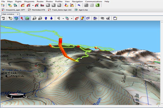 Logiciel de navigation Air7 de TwoNav