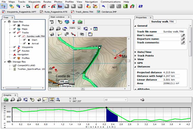 Logiciel de navigation Air7 de TwoNav