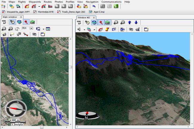 Logiciel de navigation Air7 de TwoNav