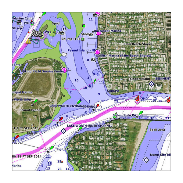 Cartographie Marine Garmin BlueChart Cartographie Marine Garmin BlueChart
