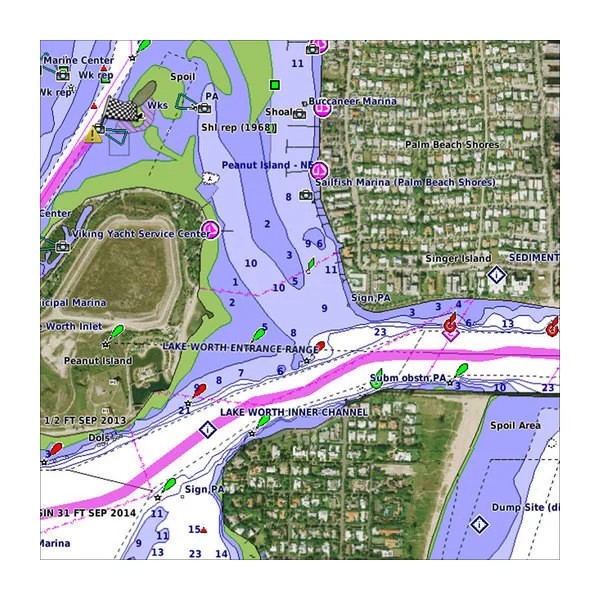 Cartographie Marine Garmin BlueChart g3 Vision