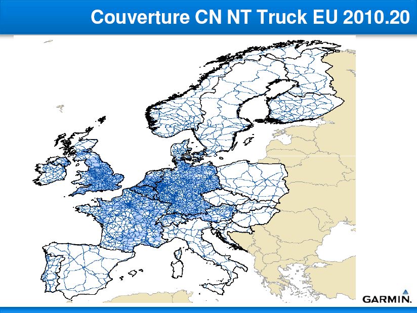 GPS Garmin Nuvi 465T Truck Europe