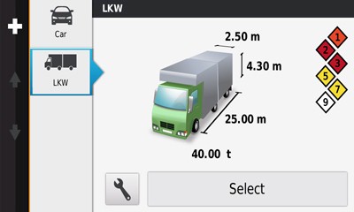 Garmin GPS dezlCam Garmin GPS dezlCam