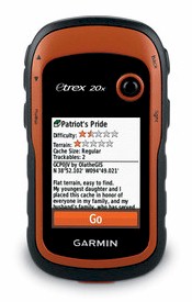 GPS Garmin eTrex 20x