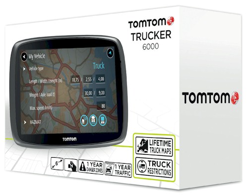 GPS Tomtom TRUCKER 5000 / 6000 GPS Tomtom TRUCKER 5000 / 6000