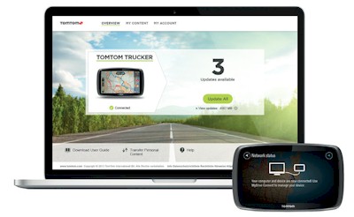 Trucker 5000, le nouveau GPS pour poids-lourds de TomTom