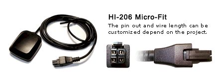 GPS haicom hi-206 Micro-Fit GPS haicom hi-206 Micro-Fit