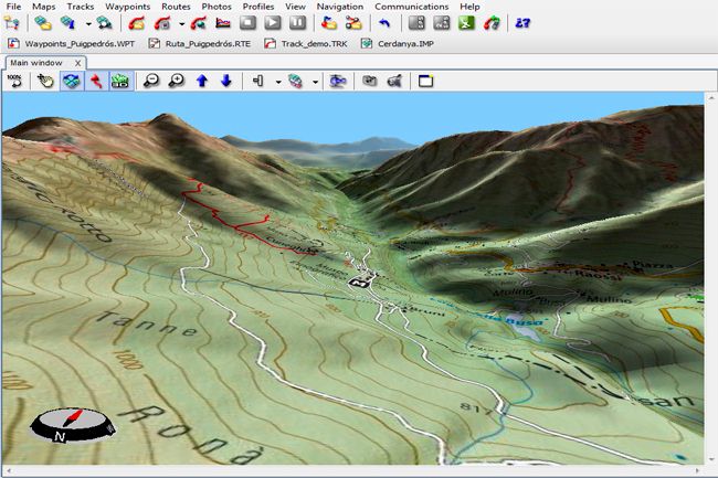 Logiciel de navigation Land7 de TwoNav