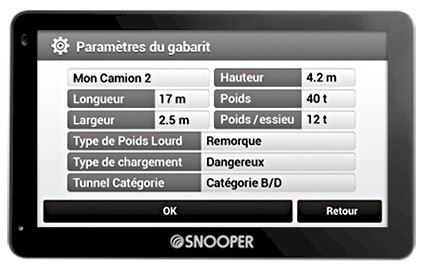 GPS Snooper Poids Lourds / Camions