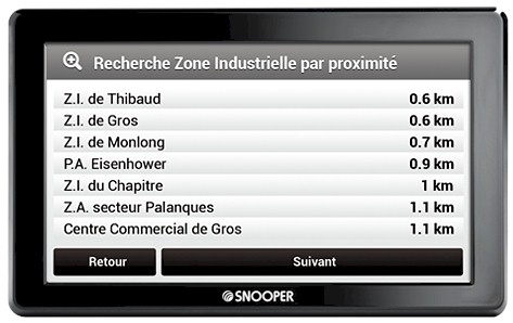 GPS poids lourd Snooper PL2400