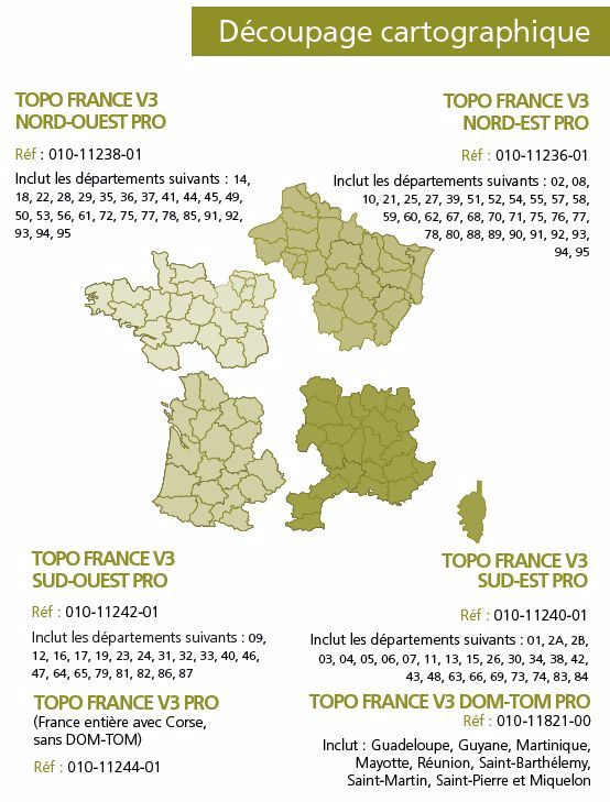 GPS TOPO V3 France PRO