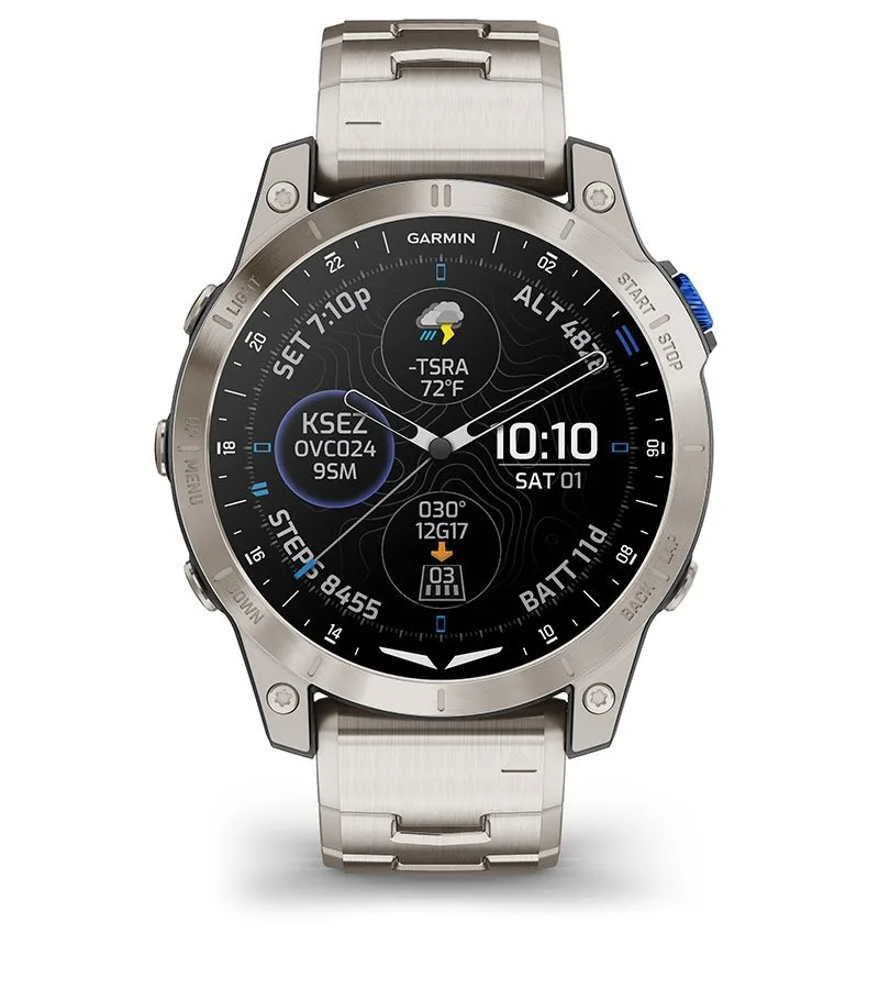 Montre GPS Aviateur Garmin D2 Mach 1