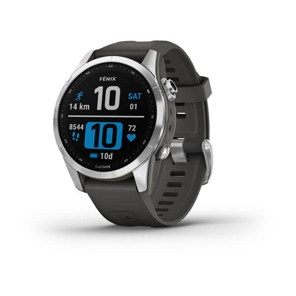 Montre Garmin fenix 7S (Standard - Solar - Sapphire)