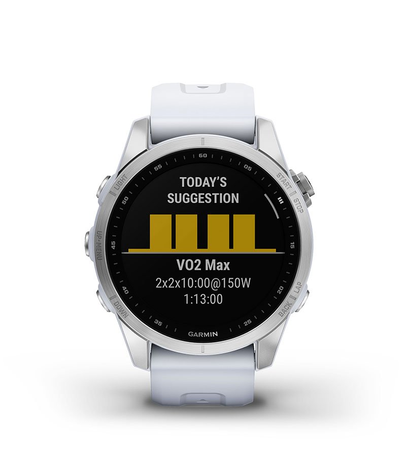 Montre Garmin fenix 7S (Standard - Solar - Sapphire)