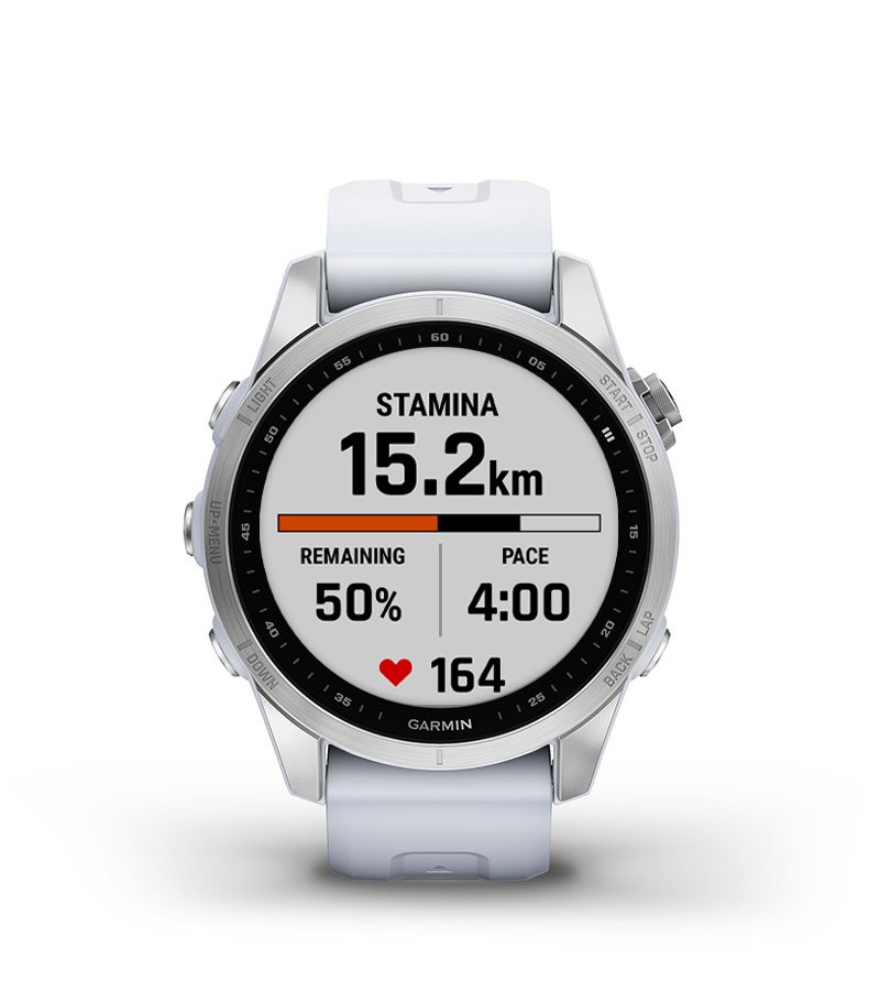 Montre Garmin fenix 7S (Standard - Solar - Sapphire)