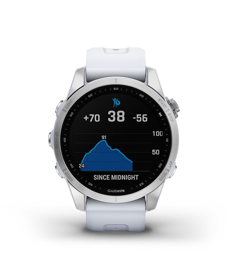 Montre Garmin fenix 7S (Standard - Solar - Sapphire)