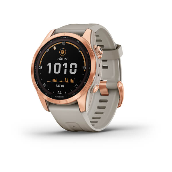 Montre Garmin fenix 7S (Standard - Solar - Sapphire)