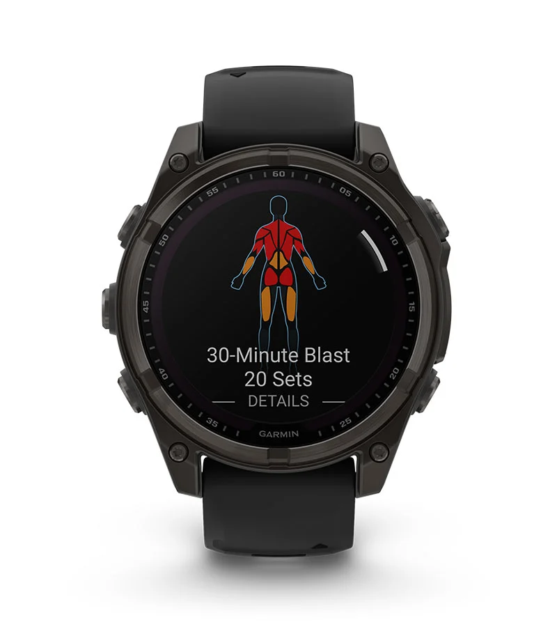 Montre Garmin fenix 8 - 47 mm, Solar, Sapphire