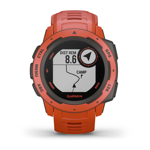 Garmin Instinct Rouge Feu