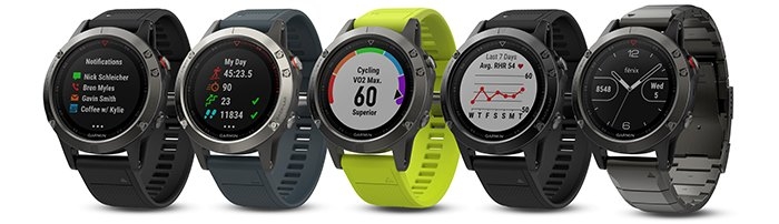 Montre GPS Garmin fenix 5