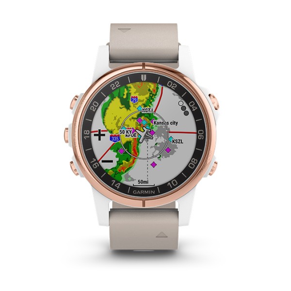 Garmin Montre GPS Aviateur D2 Delta S