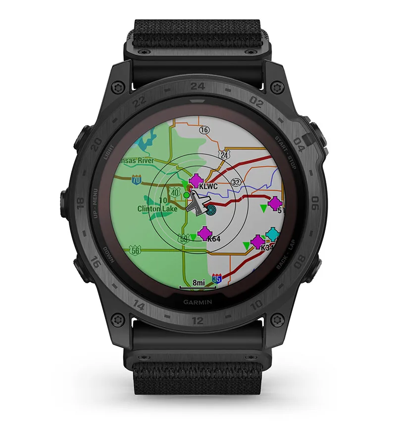 Montre Garmin tactix 7 standard, pro, ballistics