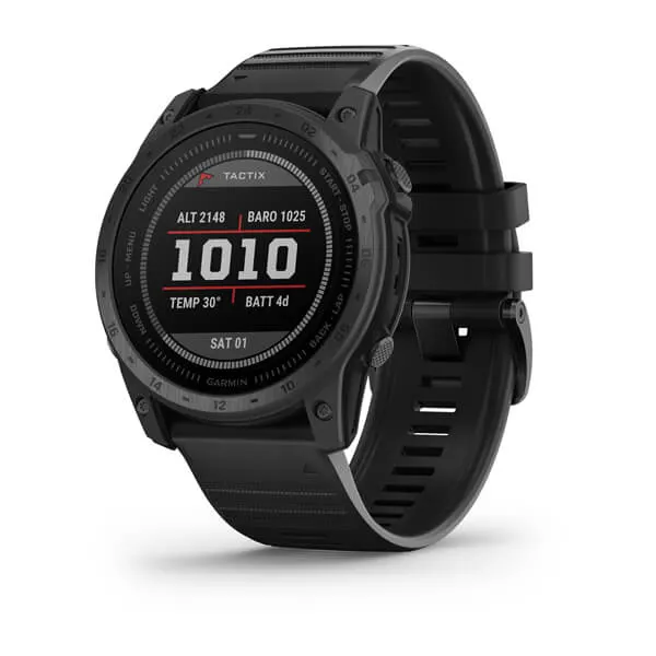 Montre Garmin tactix 7 standard, pro, ballistics