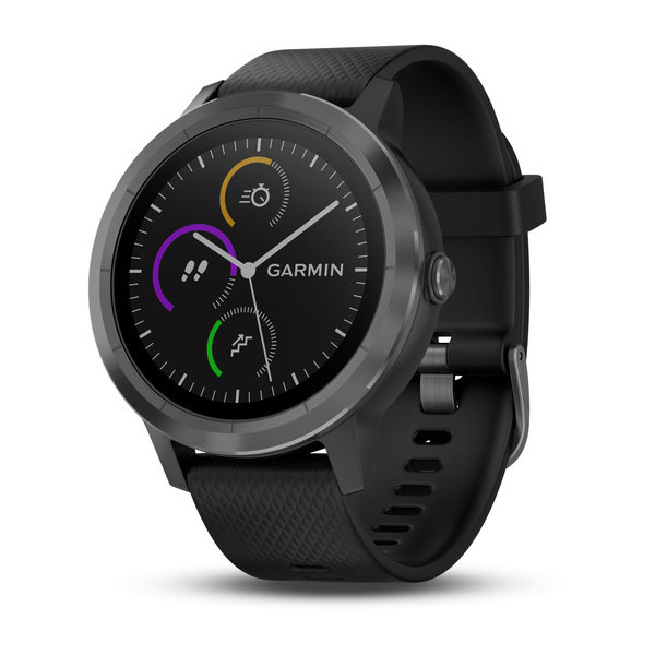 Passant pour Montre Garmin Vivofit Silicone Noir