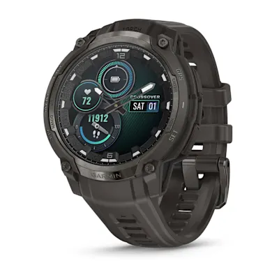 Garmin Instinct Crossover AMOLED - Vue d'ensemble et cadran