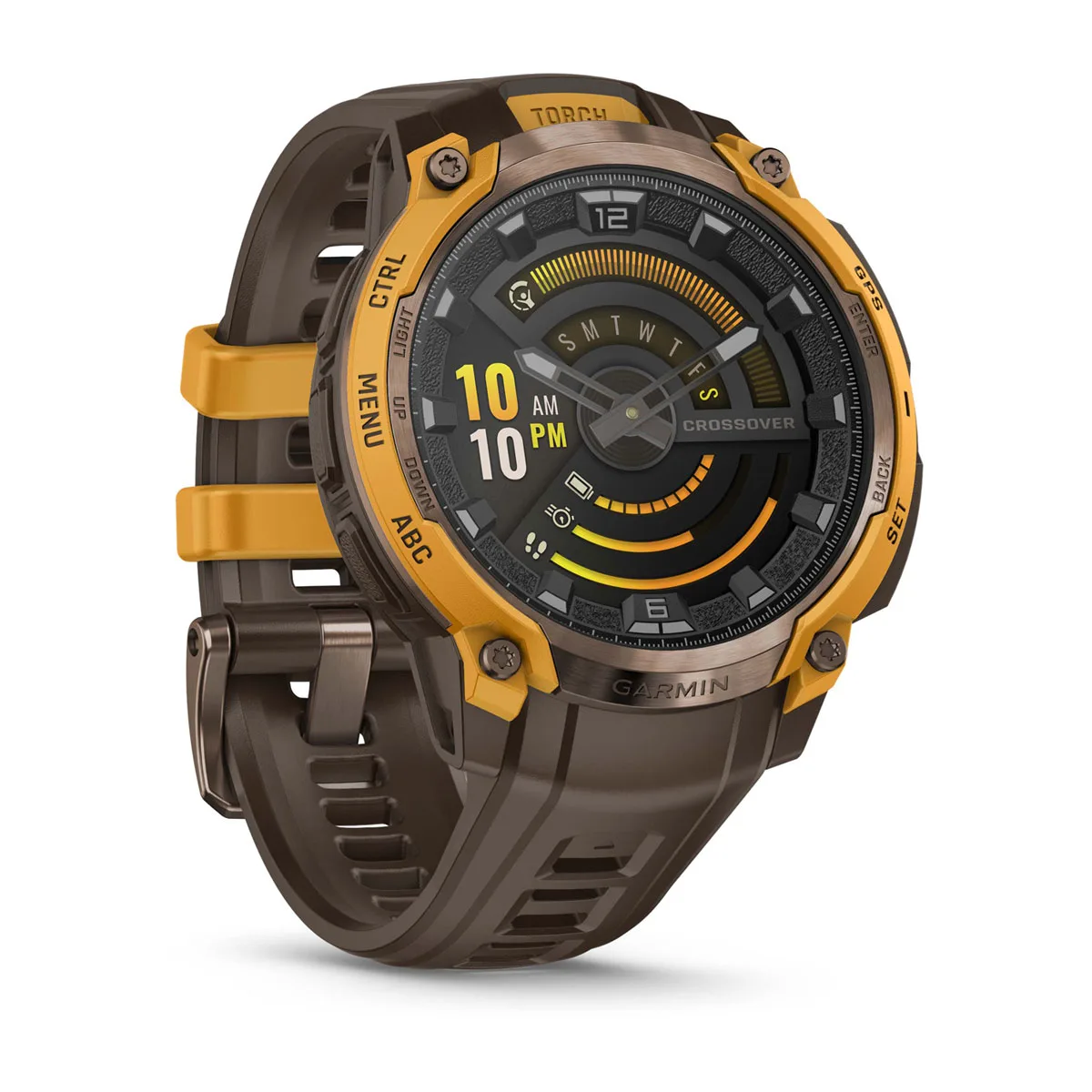 Garmin Instinct Crossover AMOLED - Navigation GPS multi-bandes