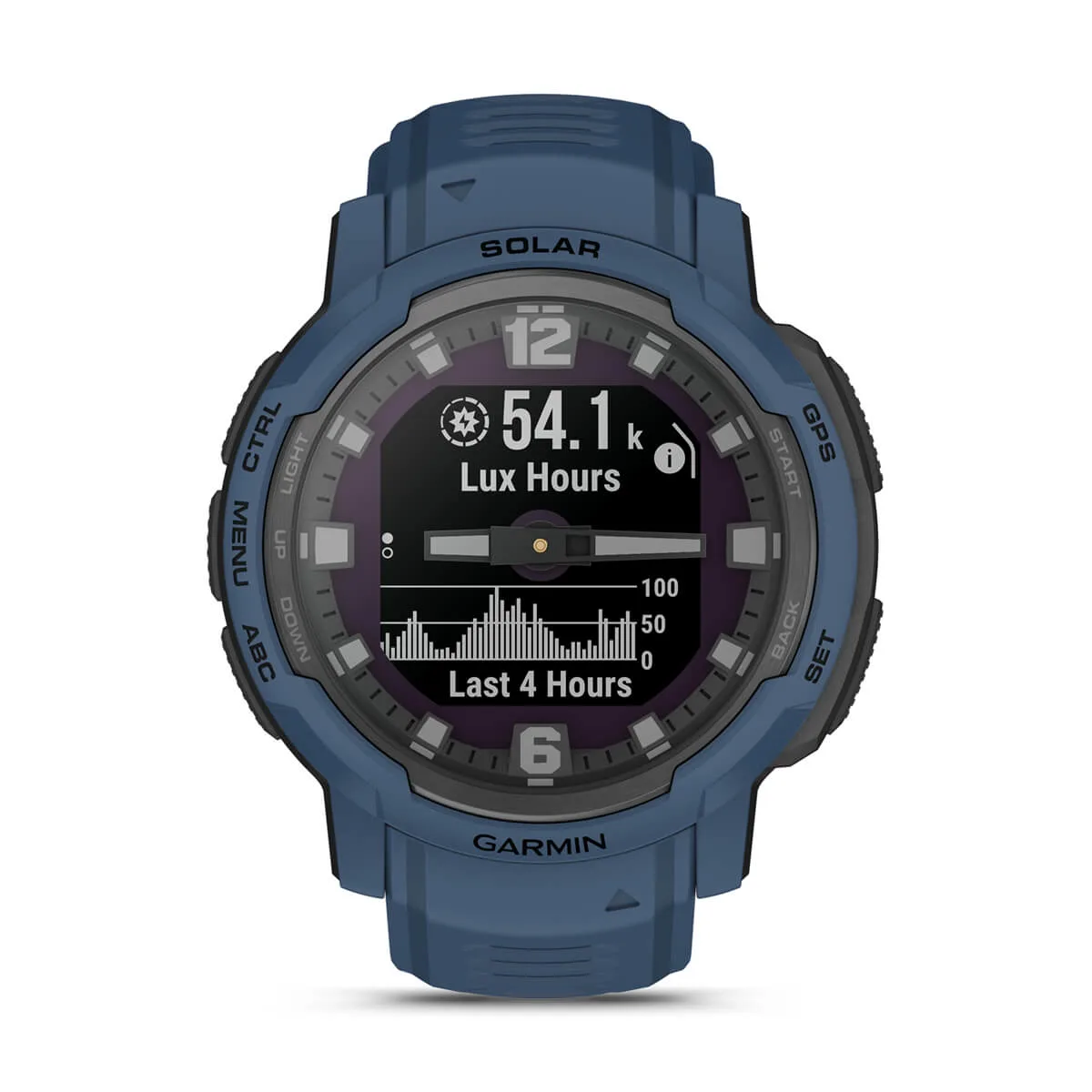 Montre GPS multisport Garmin Instinct Crossover Solar navigation