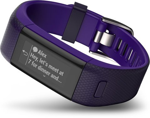 Bracelet d'activités Garmin Vivosmart HR+