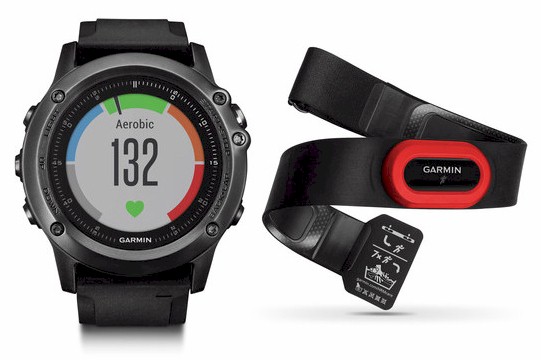 Montre GPS Garmin fenix 3 Sapphire HR Performer-HRM-Run