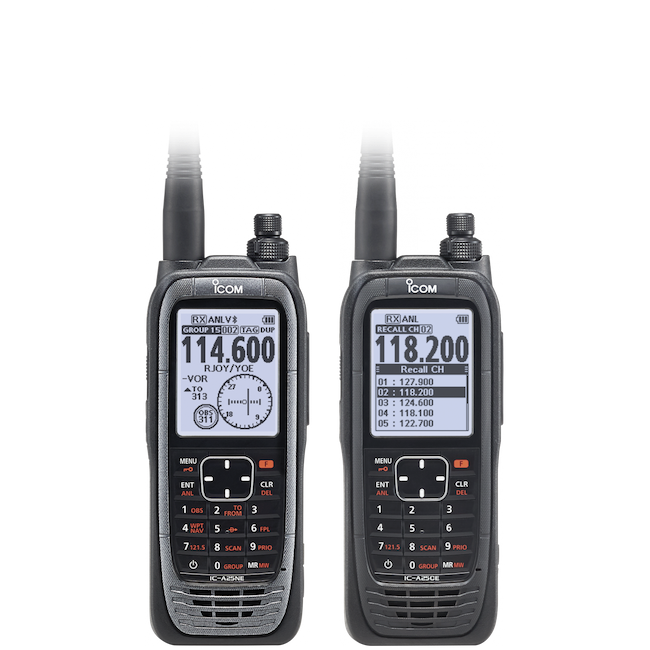 Icom IC-A25CEFRII Portatif Aviation VHF