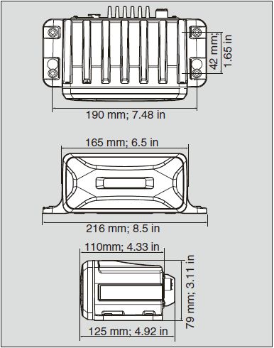 VHF Marine Fixe Icom IC M-400BB