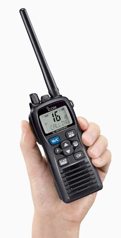 icom vhf marine portable m73euro