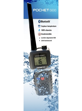 Radio Ocean VHF marine Pocket5600