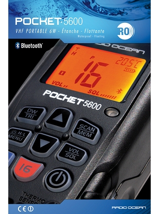 Radio Ocean VHF marine Pocket5600