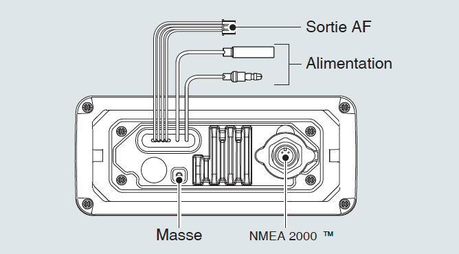 VHF Marine fixe Icom IC-M510E ET IC-M510EAIS