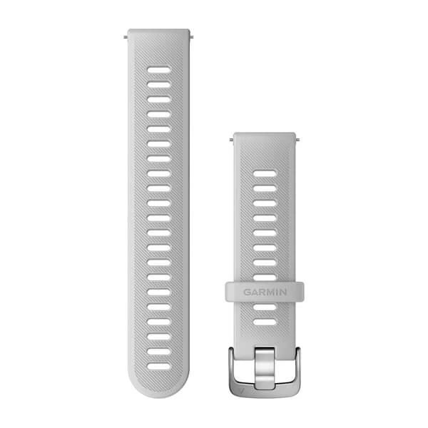 Bracelet à dégagement rapide (20 mm) Blanc pour  Garmin Venu Sq 2 