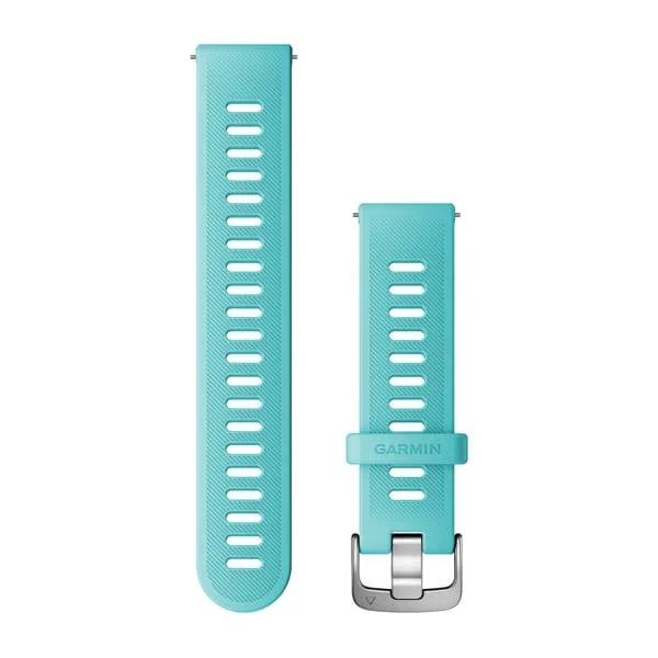 Bracelet à dégagement rapide (20 mm) Vert d'eau pour  Garmin Venu Sq 2 