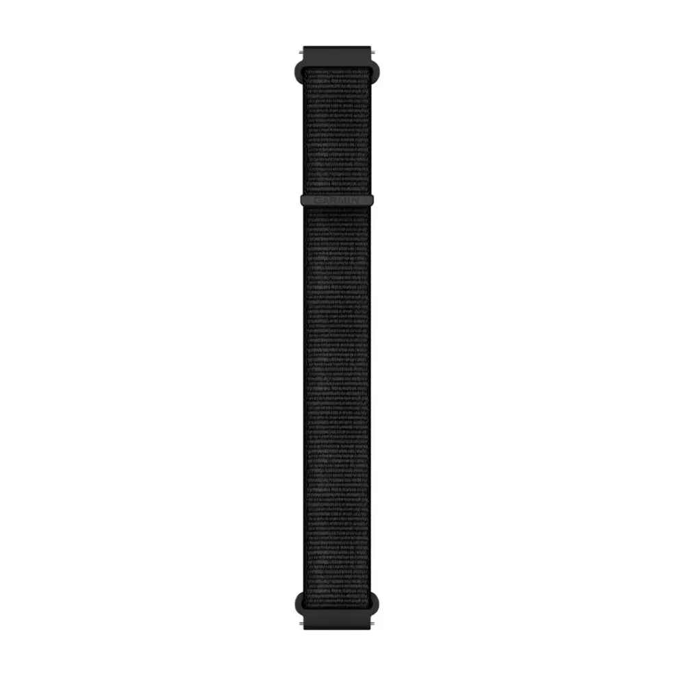 Bracelet Quick Release (22 mm) pour  Garmin Venu 3 / 3S  - Bracelet en nylon avec boucle noire